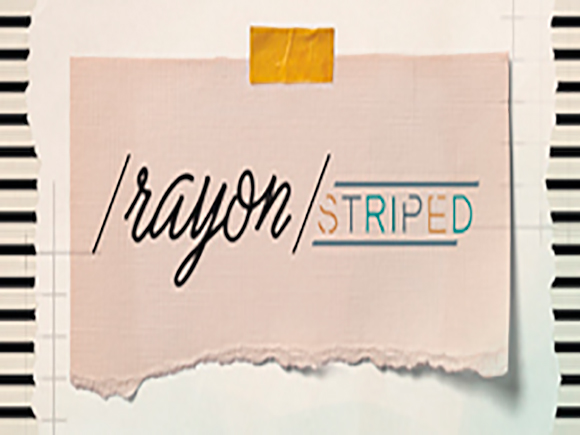 Rayon Striped